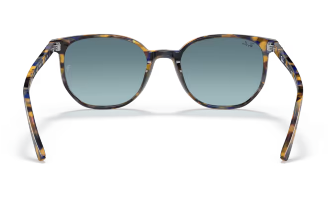 RayBan Frames in Yellow & Blue Havana Slim Sides