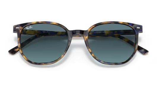 RayBan Frames in Yellow & Blue Havana Slim Sides