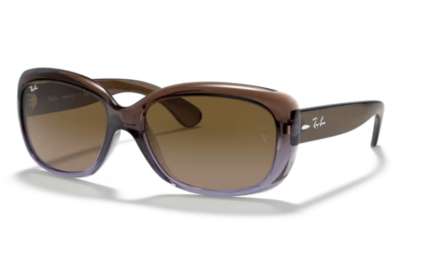 RayBan Ladies Round Purple Sunglasses