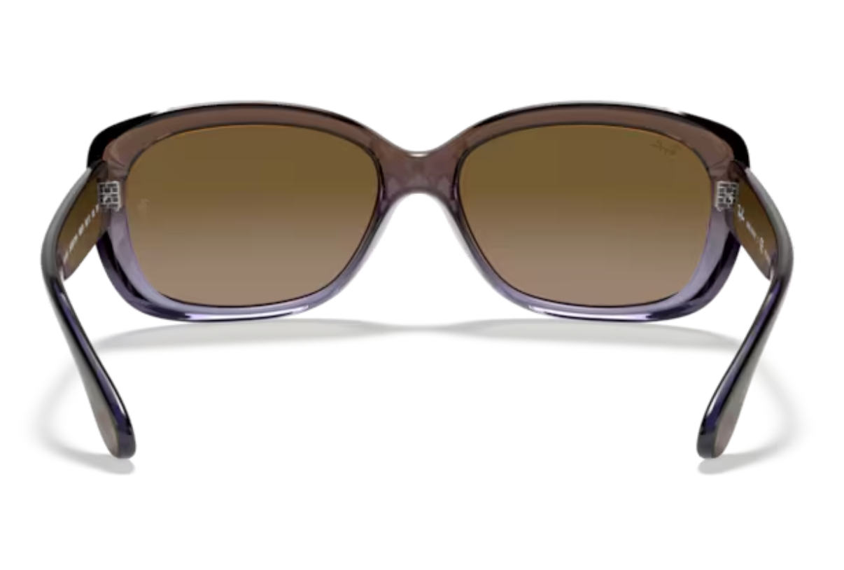 RayBan Ladies Round Purple Sunglasses