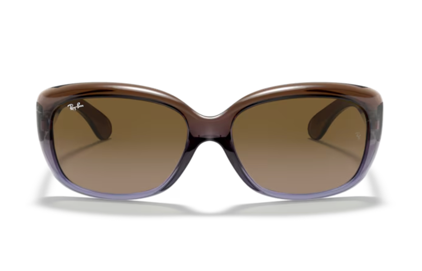 RayBan Ladies Round Purple Sunglasses