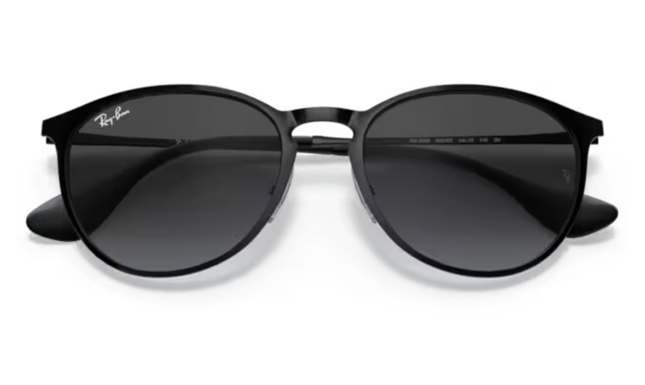 Ray Ban Unisex Metal Black Frames