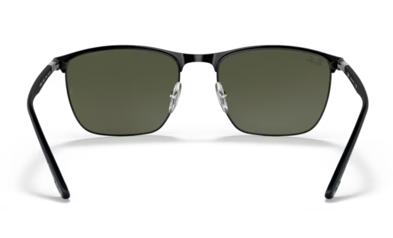 Ray Ban Gents Matte Black Metal Frames