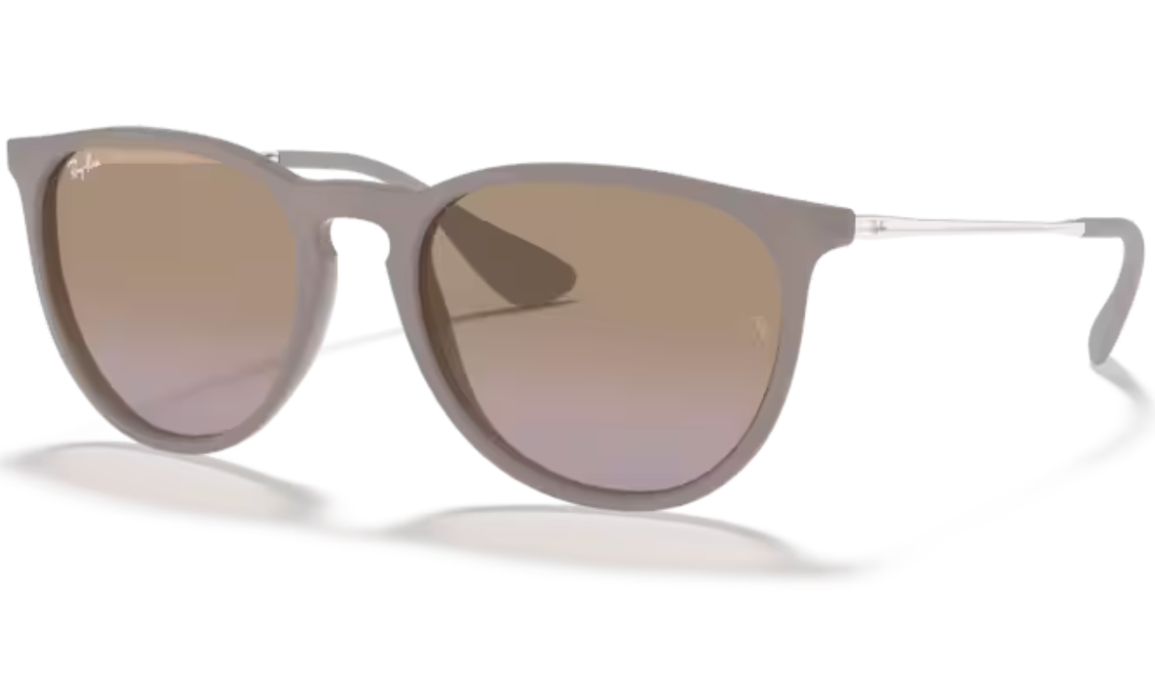 RayBan Ladies Frame - Dark Sand & Brown/Violet Lens