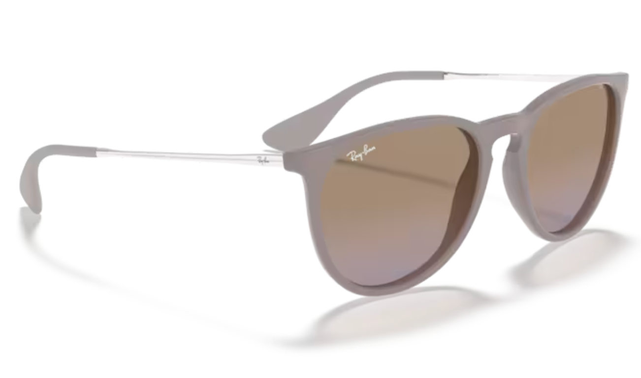 RayBan Ladies Frame - Dark Sand & Brown/Violet Lens