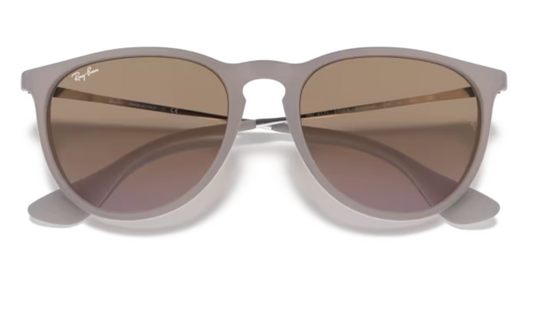 RayBan Ladies Frame - Dark Sand & Brown/Violet Lens
