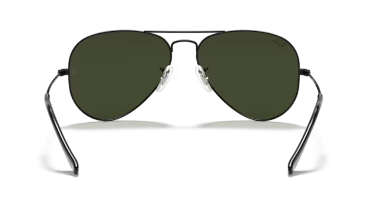 Ray Ban Aviator Large Metal Frame - Black