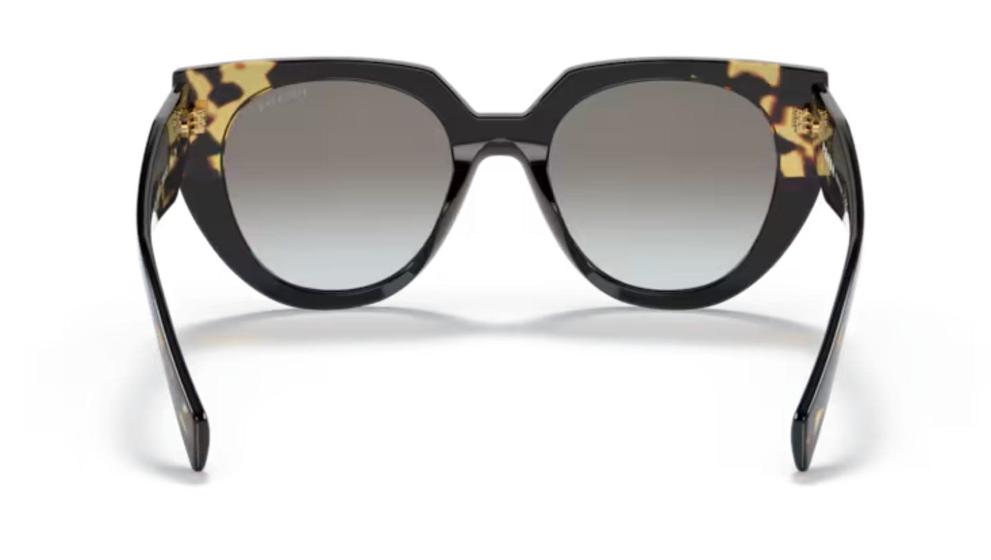 Prada Ladies Chunky Black/Tortoise Frames