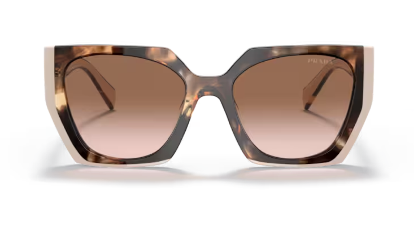 Prada Ladies Frames Tortoise Caramel/Powder
