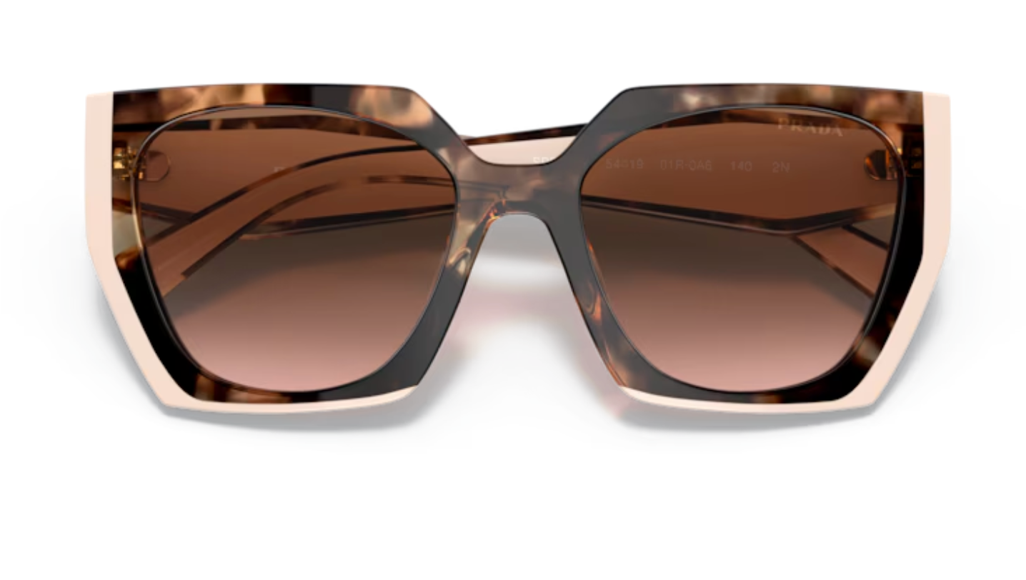 Prada Ladies Frames Tortoise Caramel/Powder
