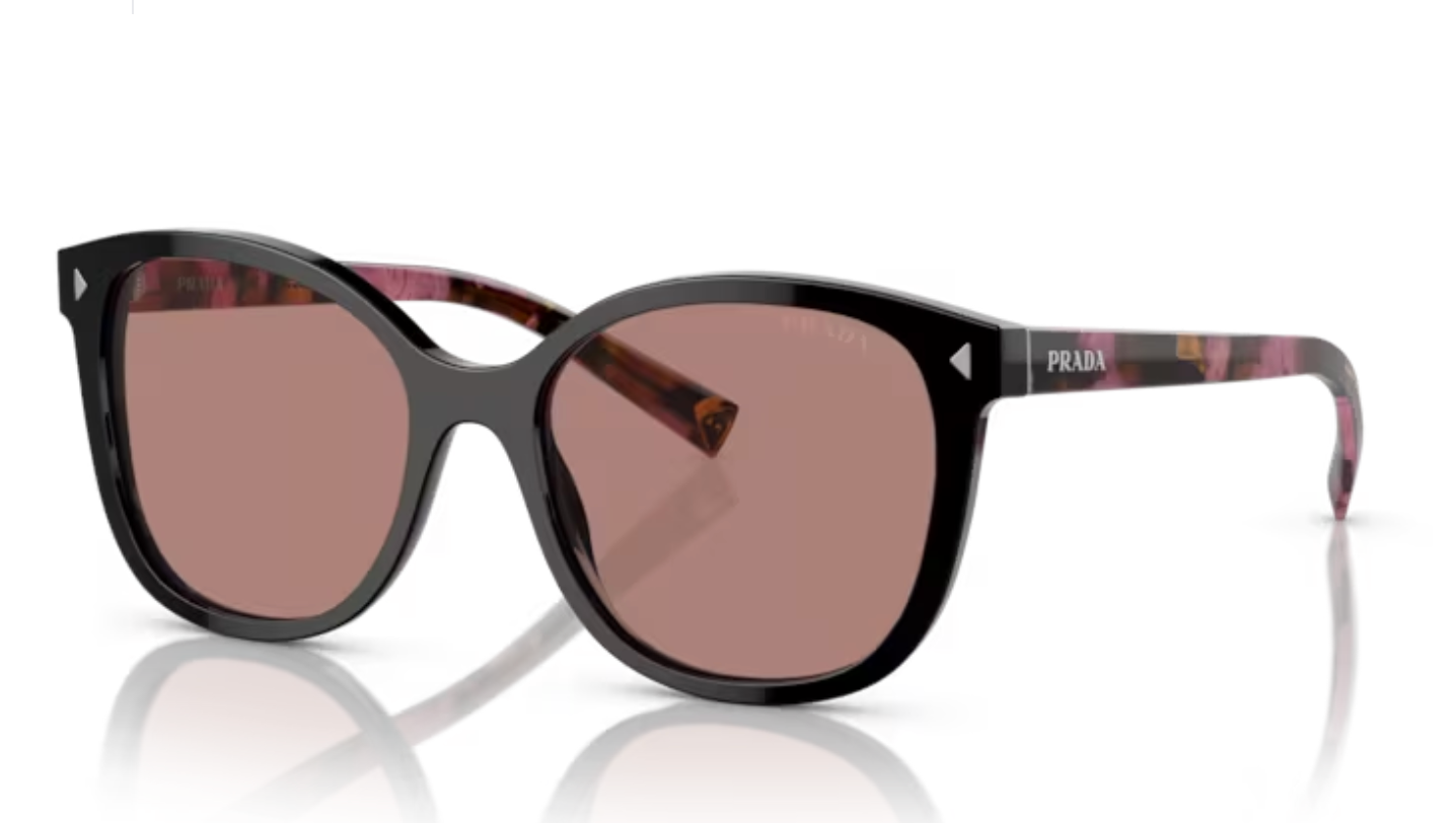 Prada Ladies Pink Mogano Tort Sides