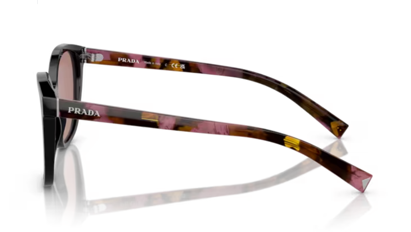 Prada Ladies Pink Mogano Tort Sides