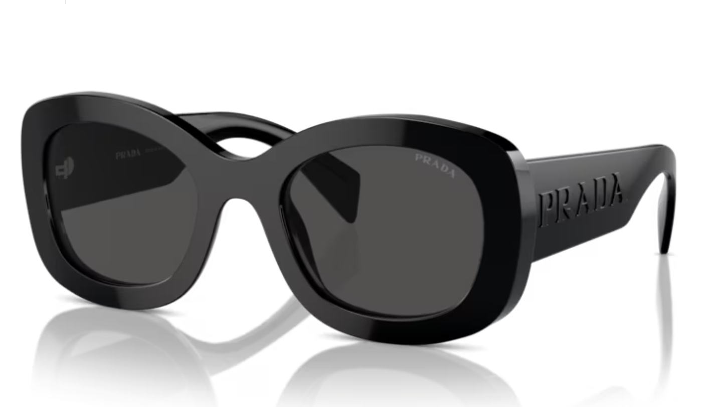 Prada Ladies Chunky Black Frames