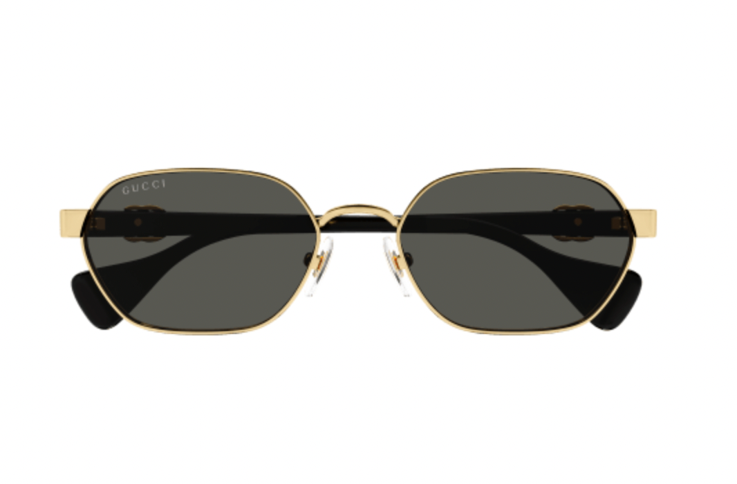 Gucci Hexagonal Emblem Black & Gold