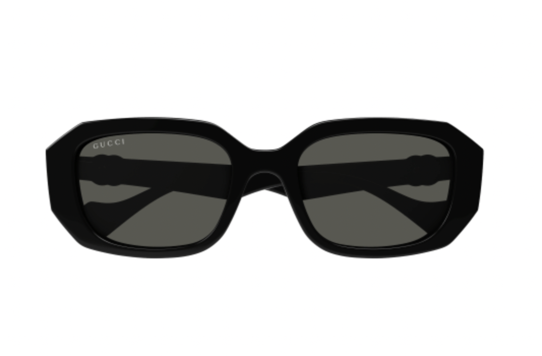 Gucci Black Rectangle Emblem