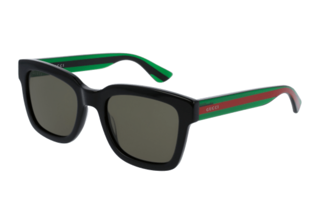 Gucci Men Green & Red
