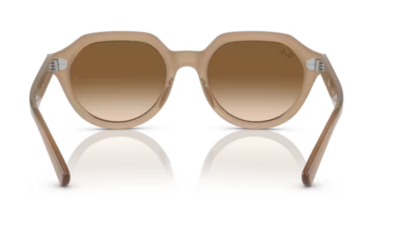 Chunky RayBans in Sand