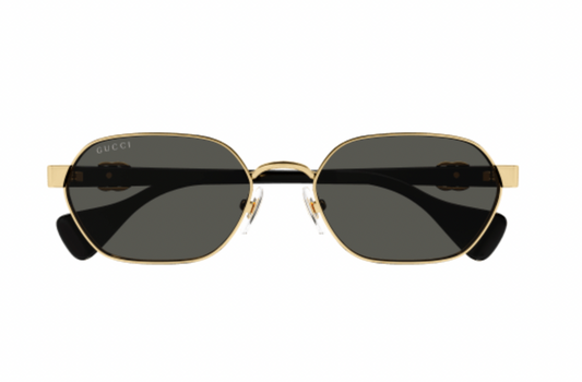 Gucci Hexagonal Emblem Black & Gold
