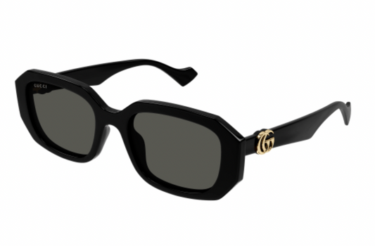 Gucci Black Rectangle Emblem
